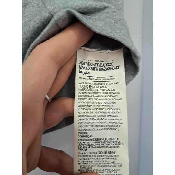 Under Armour Womens Jacket Size XS Gray Orange Sporty Running Workout - Picture 8 of 9